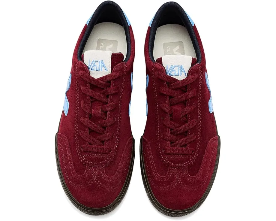 Кроссовки VEJA Volley из органического хлопка с замшей и кожей