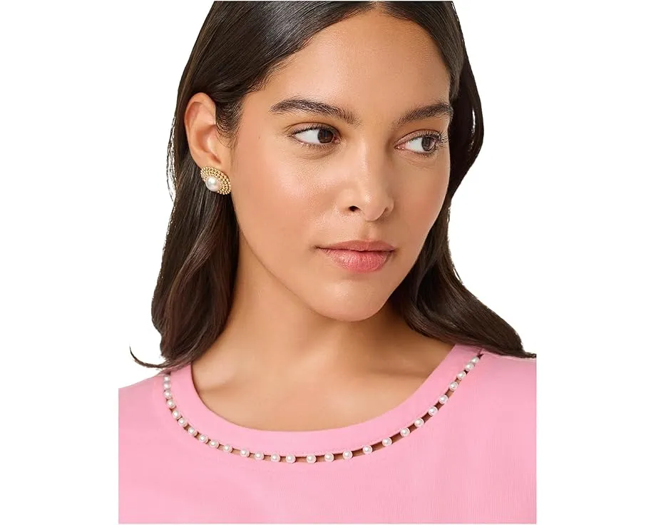 Топ Clairmont Pearl с жемчужной отделкой от Lilly Pulitzer