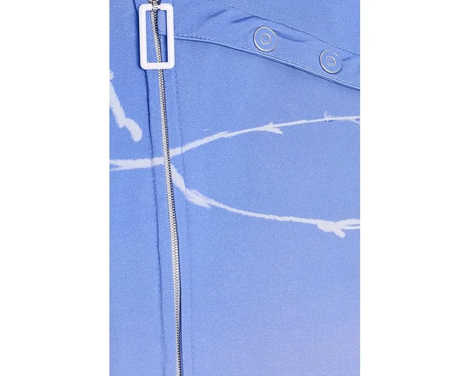 Топ Jamie Sadock без рукавов сливового цвета с принтом