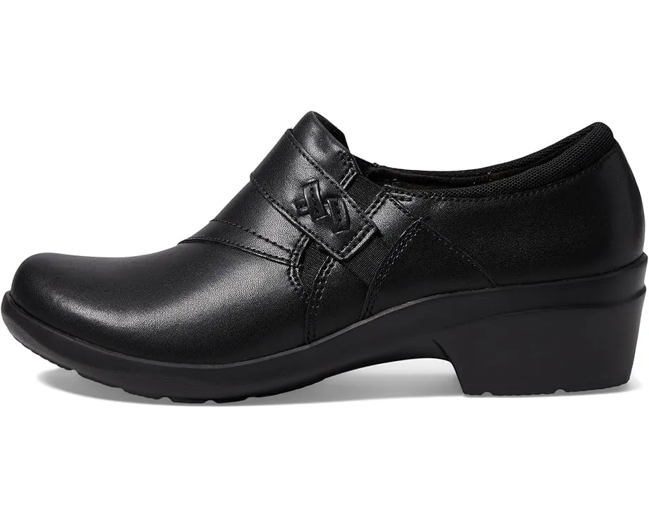 Балетки Clarks Angie Pearl с ремешком и поддержкой свода стопы