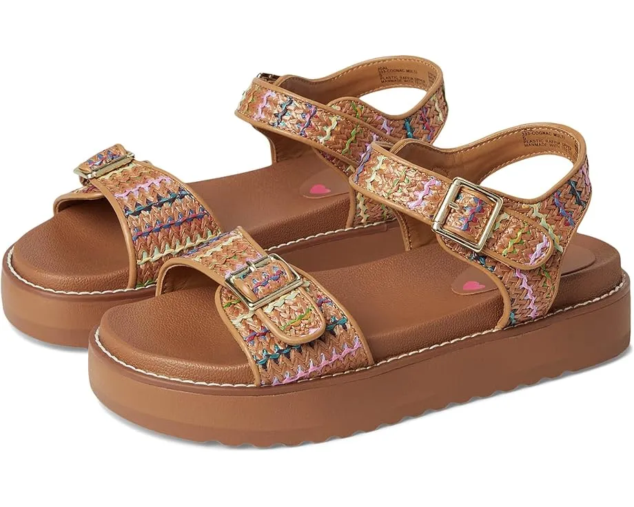 Детские сандалии Gal на платформе с застежкой на липучке Steve Madden Kids