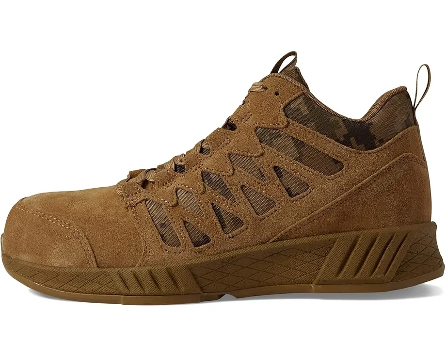 Рабочие ботинки Reebok Floatride Energy Tactical EH Comp Toe Mid-Top с противоскользящей подошвой