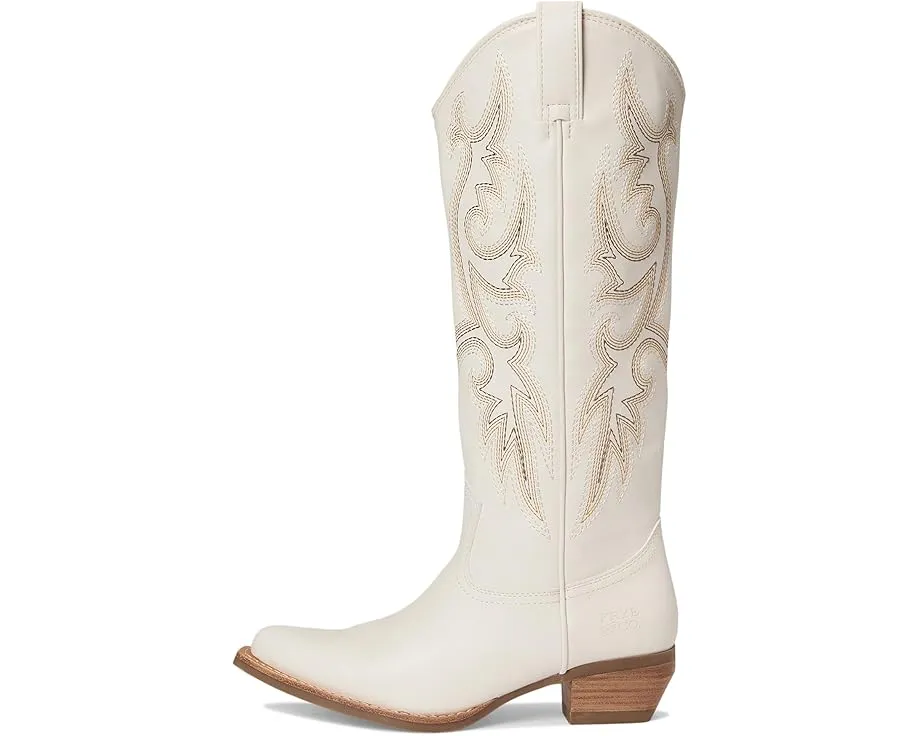 Сапоги FRYE AND CO. Irlene Tall Deco Stitch с вышивкой на голенище