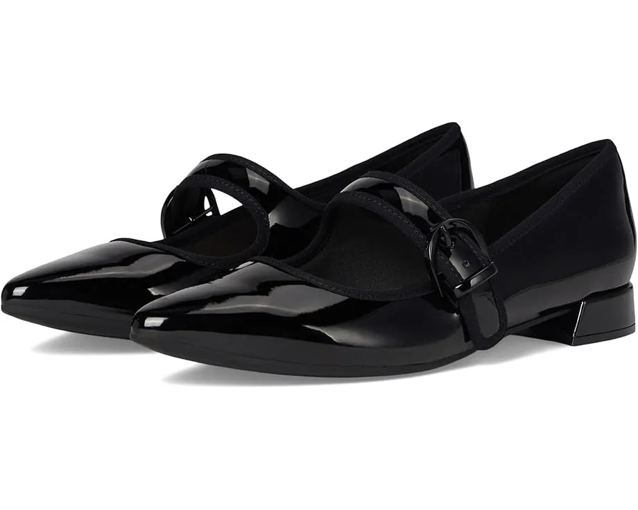 Туфли Clarks Natalyn May с острым носком на квадратном каблуке и пряжкой