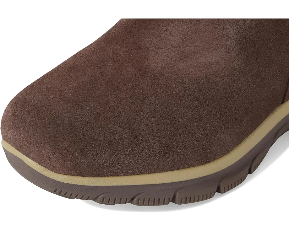 Ботильоны SKECHERS Easy Going Modern Hour Suede Hands Free Slip-ins с меховой подкладкой