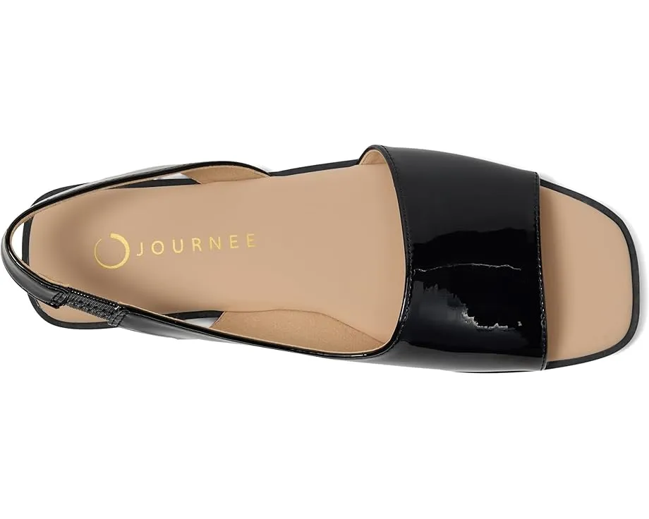 Сандалии Journee Collection Brinsley с плоской подошвой и квадратным носком