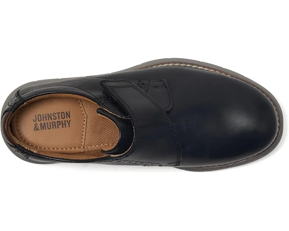 Детские туфли Johnston & Murphy Holden Plain Toe с застежкой на липучке