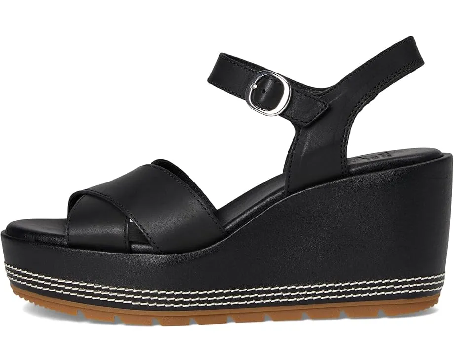 Сандалии SOREL Sunpeak Wedge на щиколотке с регулируемой застежкой