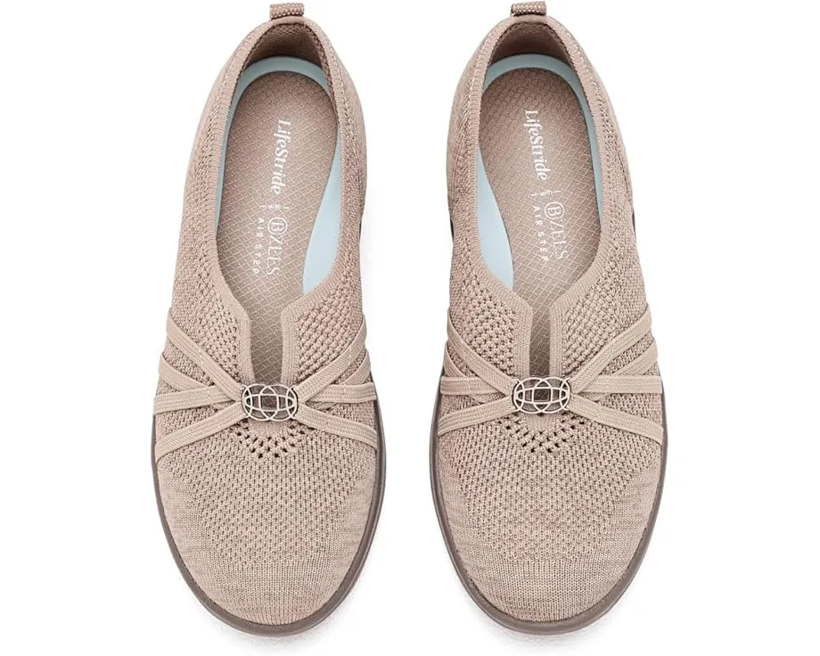 Мокасины LifeStride Niche Knit Skimmers на танкетке