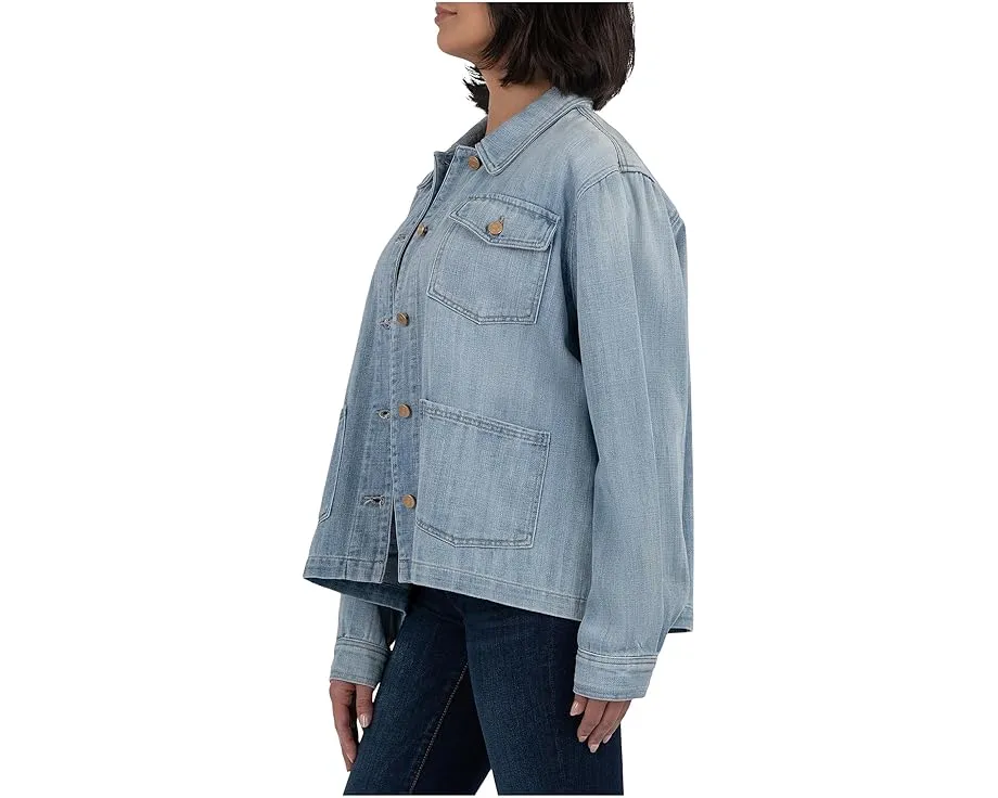 Куртка KUT from the Kloth Adelyn на пуговицах с накладными карманами