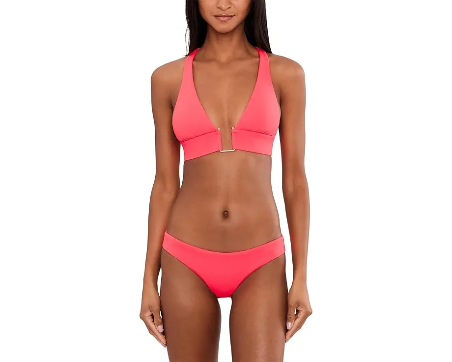 Низ бикини BECCA Color Code Adela Hipster с присборенными деталями