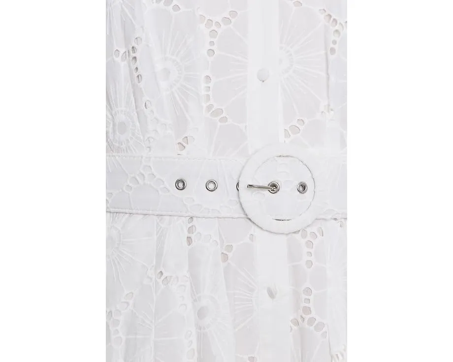 Платье Vince Camuto без рукавов с воротником и пуговицами