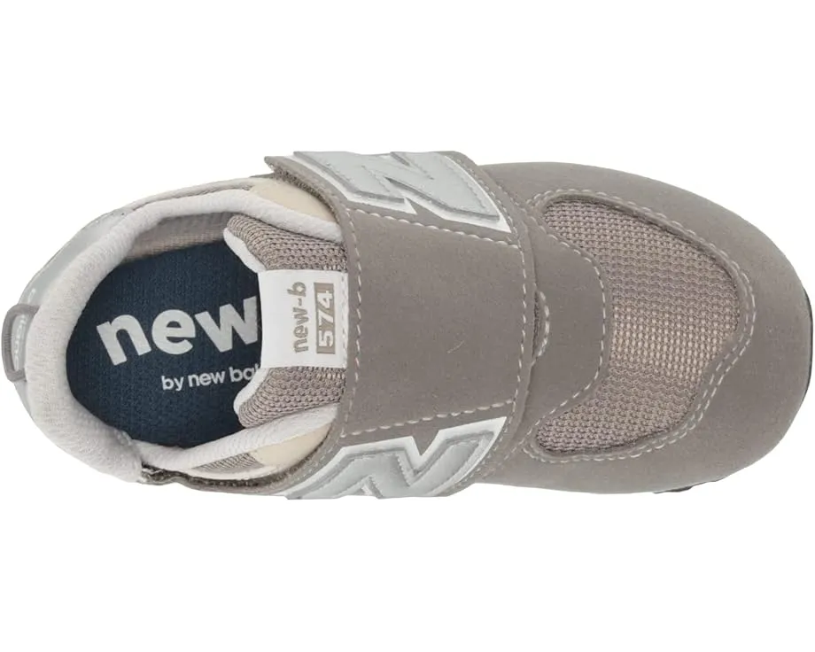 Детские кроссовки New Balance 574 New-B на липучке с поддержкой APMA