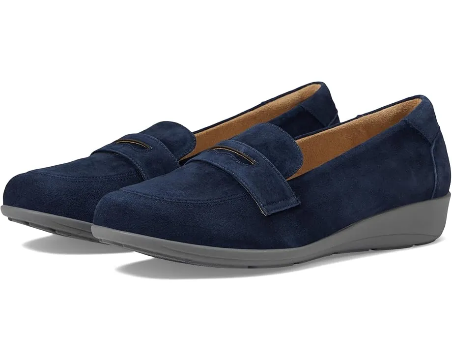 Балетки Propet Yetta на платформе из кожи или замши со съемной стелькой