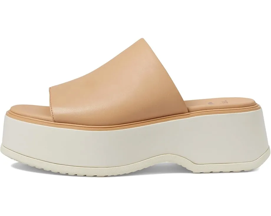 Сандалии SOREL Dayspring™ Slide на платформе с мягким верхом из кожи