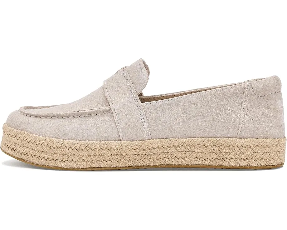 Лоферы TOMS Blakely на платформе с замшевым верхом и стелькой CloudBound