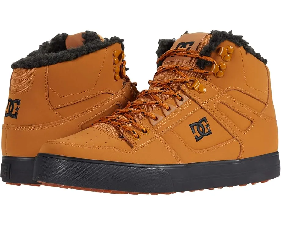 DC Зимние кроссовки Pure High-Top WC WNT из нубука и баллистического нейлона