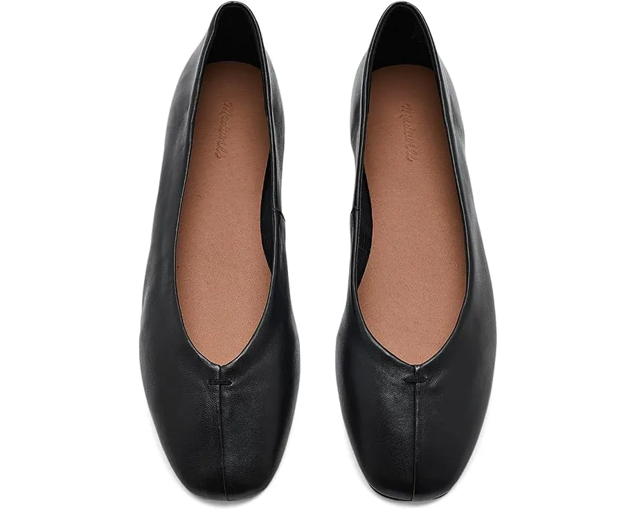 Балетки Madewell Greta Glove Flats из кожи