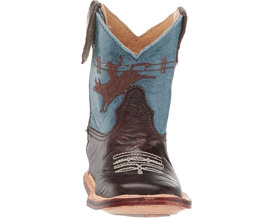 Детские ковбойские сапоги Roper Kids Cowbaby Bullrider с вышивкой быка