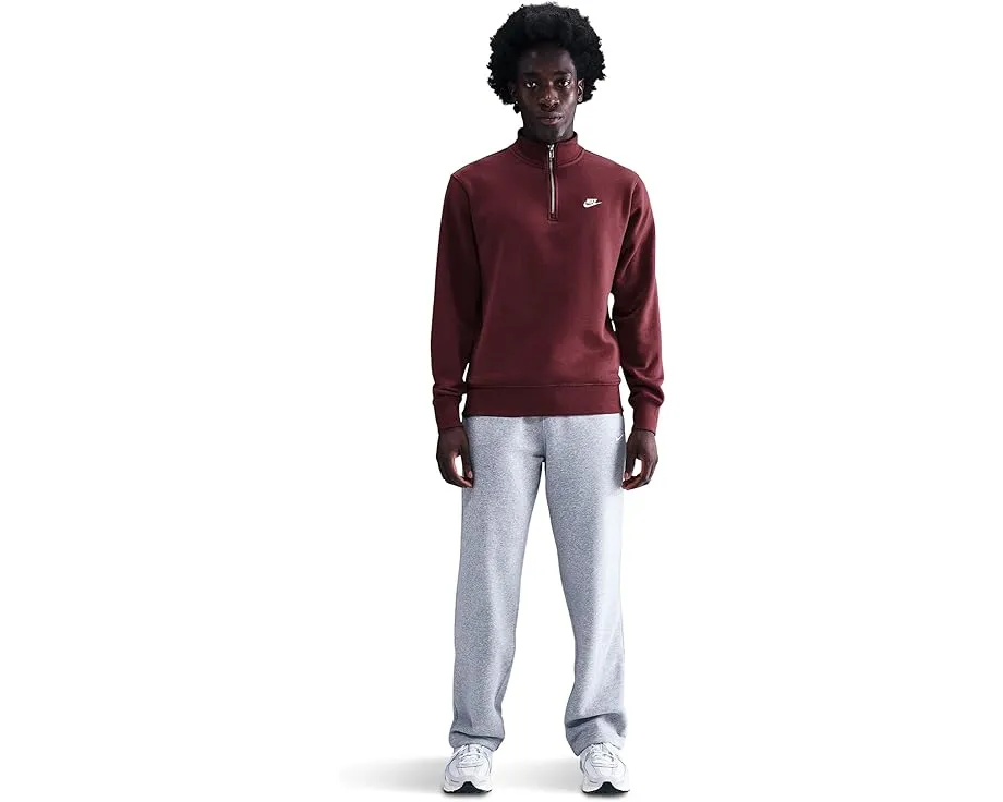 Толстовка Nike Club Basket Ball с полузастежкой и воротником стойкой