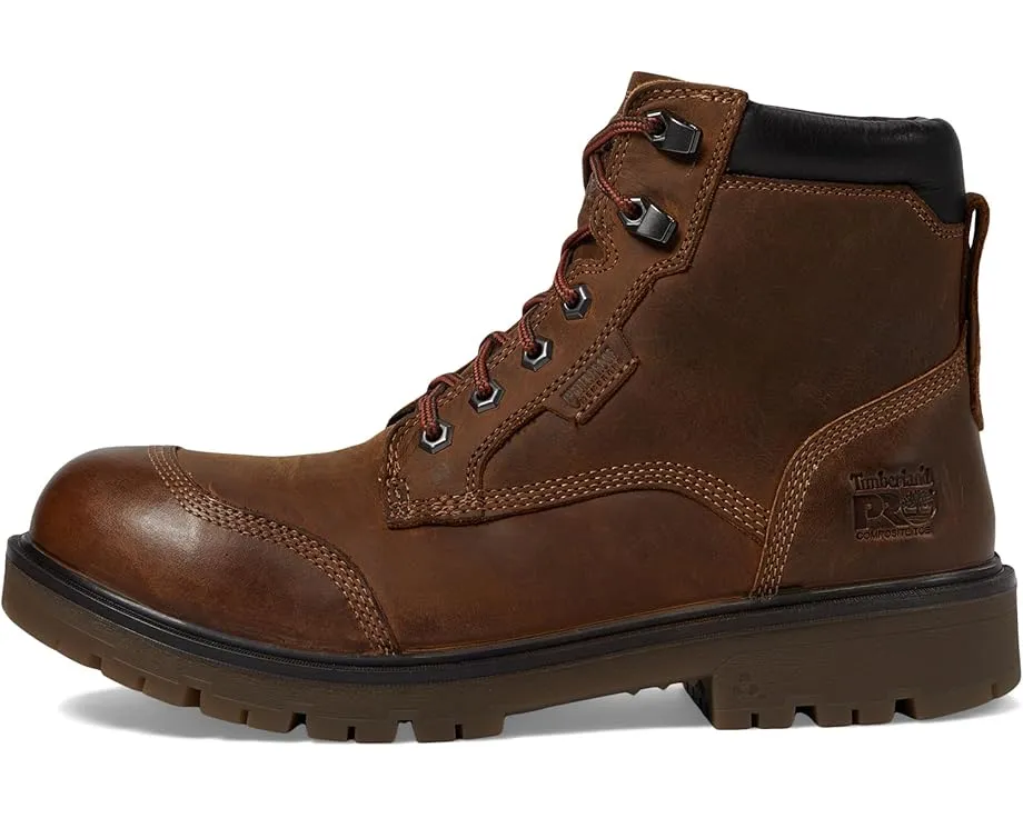 Ботинки Timberland PRO Whitman 6 дюймов (15.24 см) с композитным защитным носком водонепроницаемые