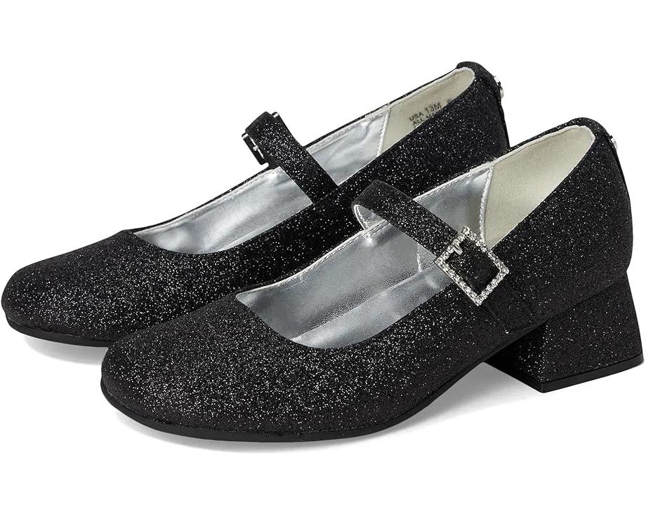 Детские босоножки Nina Kids Mila с квадратным носком и стразами