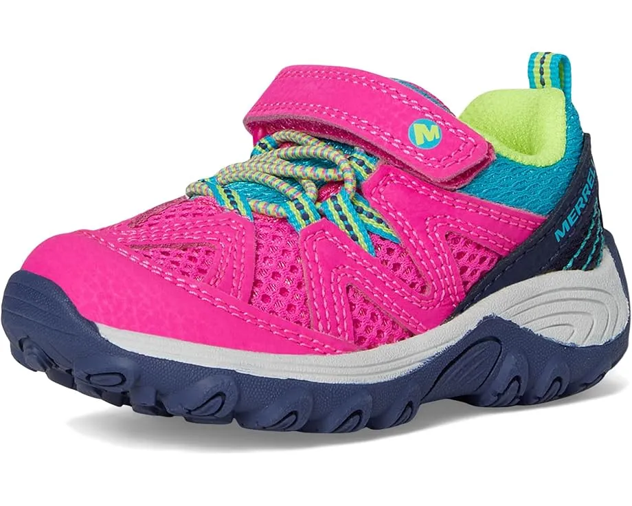 Детские треккинговые ботинки Merrell Kids Ridge Trek с застежкой на липучке