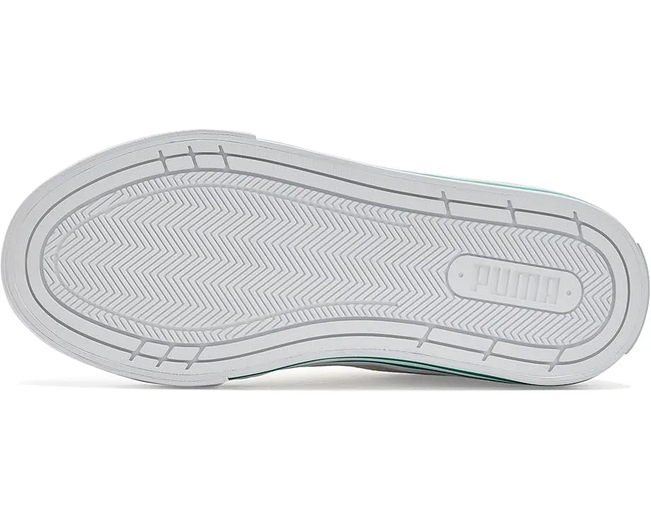 Детские кроссовки Puma Court Classic Vulc с кожаным верхом и вулканизированной подошвой