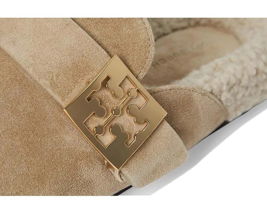 Мюли Mellow с подкладкой из овчины и ремешком Tory Burch