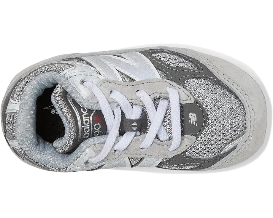 Детские кроссовки New Balance 990v6 для малышей с узорчатыми накладками