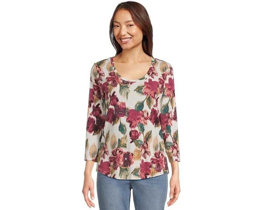 Футболка Ashby Isles Jeweled Blooms с цветочным принтом Tommy Bahama