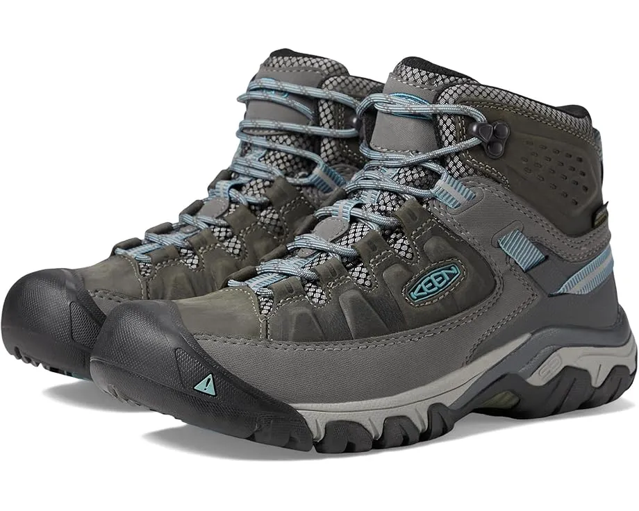 KEEN Targhee III Mid Waterproof треккинговые ботинки Magnet Atlantic Blue