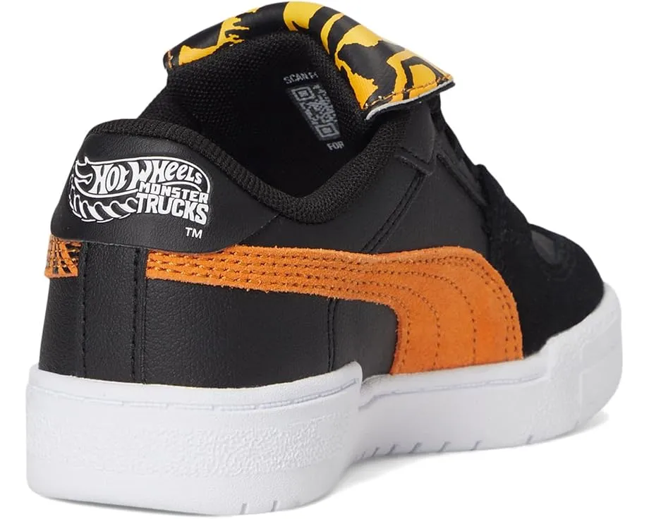 Детские кроссовки PUMA Kids Ca Pro Hot Wheels с круглым носком и графикой