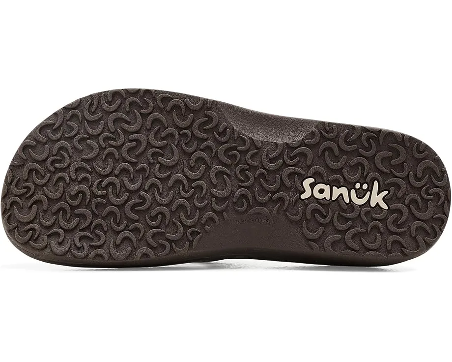 Сандалии Sanuk On The Rocks с быстросохнущим верхом и анатомической поддержкой