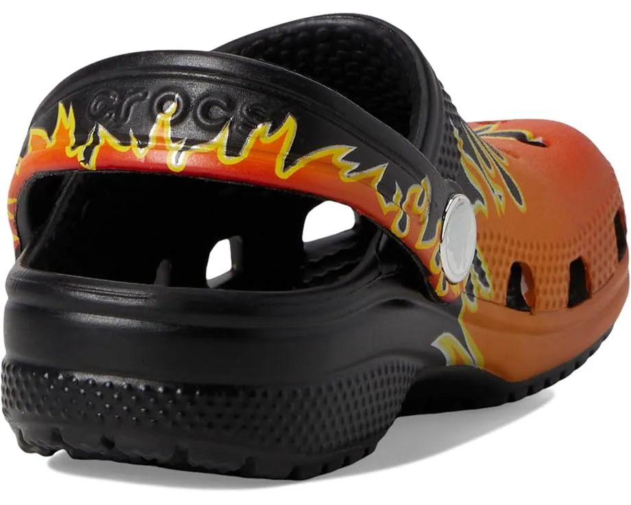 Детские классические сабо Crocs с рисунками и графикой