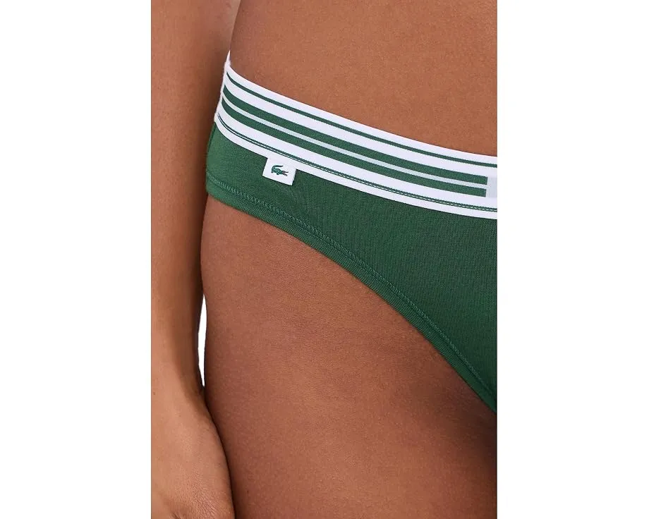 Трусы Lacoste Contrast Waist из эластичного хлопка