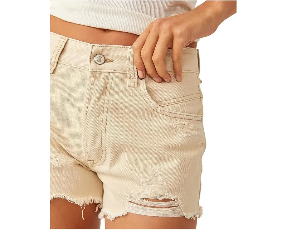 Шорты Free People We The Free Now Or Never Denim из денима