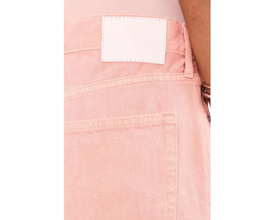 Джинсы Billie Relaxed Straight от AG Jeans в цвете Sulfur Sparkling Rose