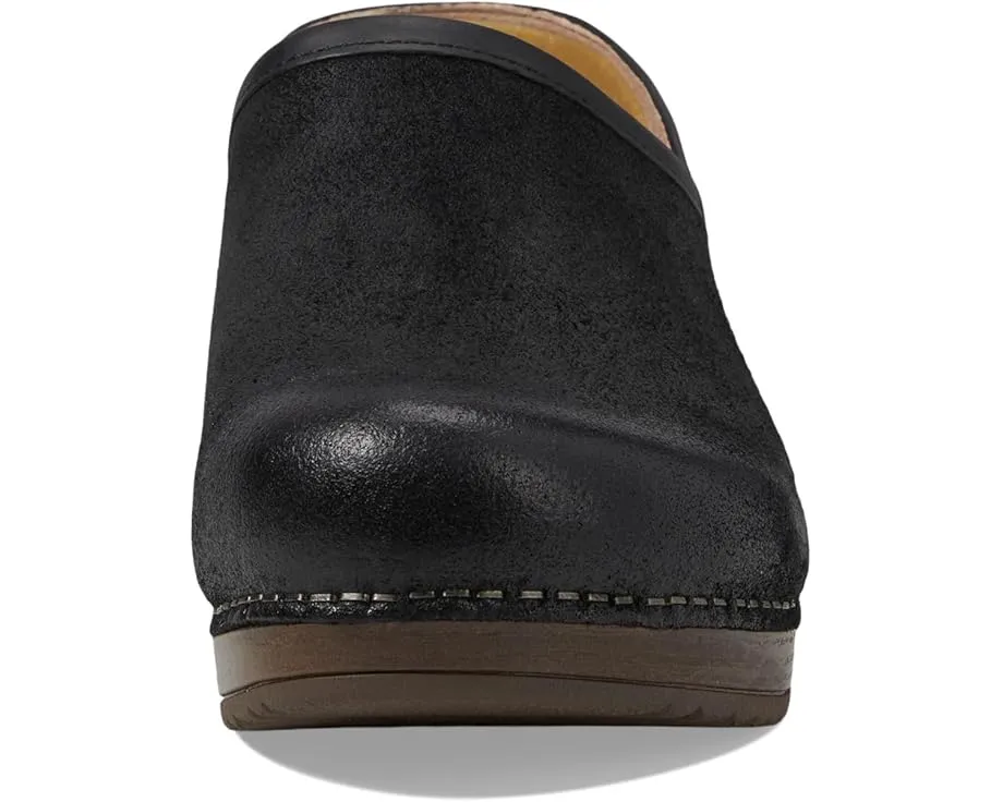 Клоги Dansko Brenna из нубука с защитой от пятен и запаха