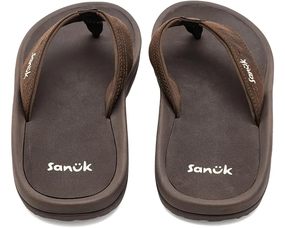 Сандалии Sanuk On The Rocks с быстросохнущим верхом и анатомической поддержкой