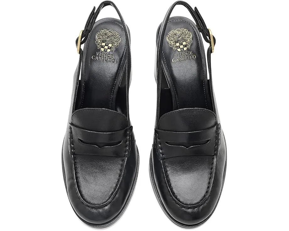 Лоферы Vince Camuto Grinie на каблуке с ремешком