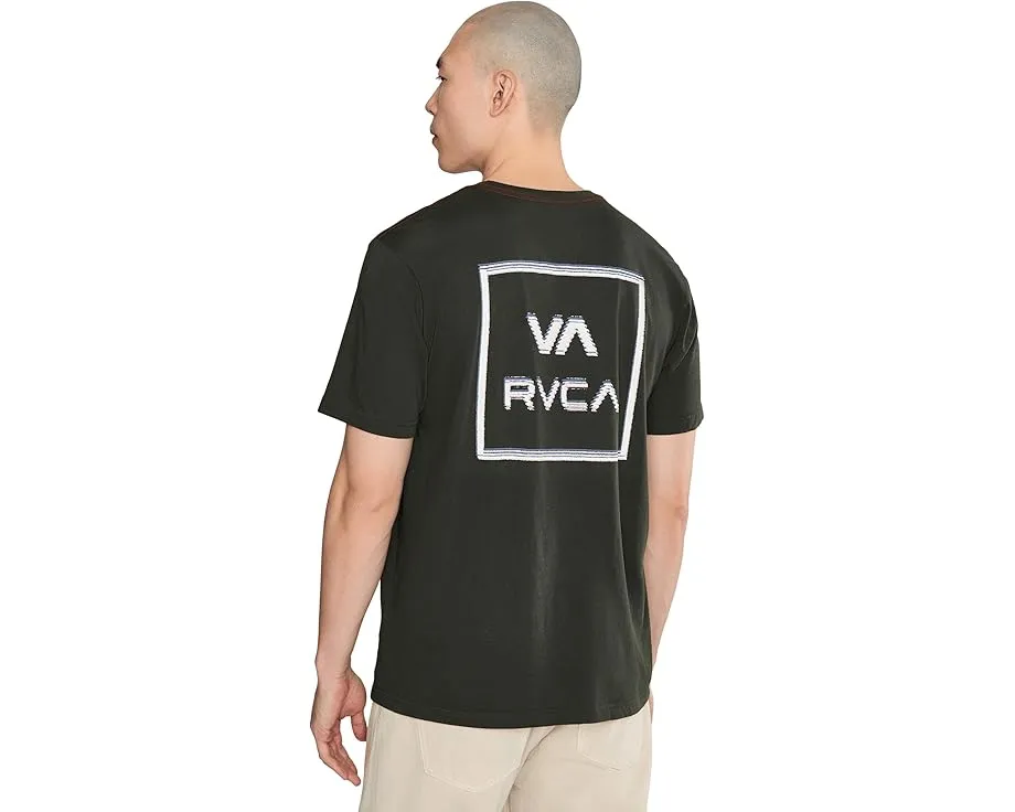 Футболка RVCA Glitch с коротким рукавом из хлопка
