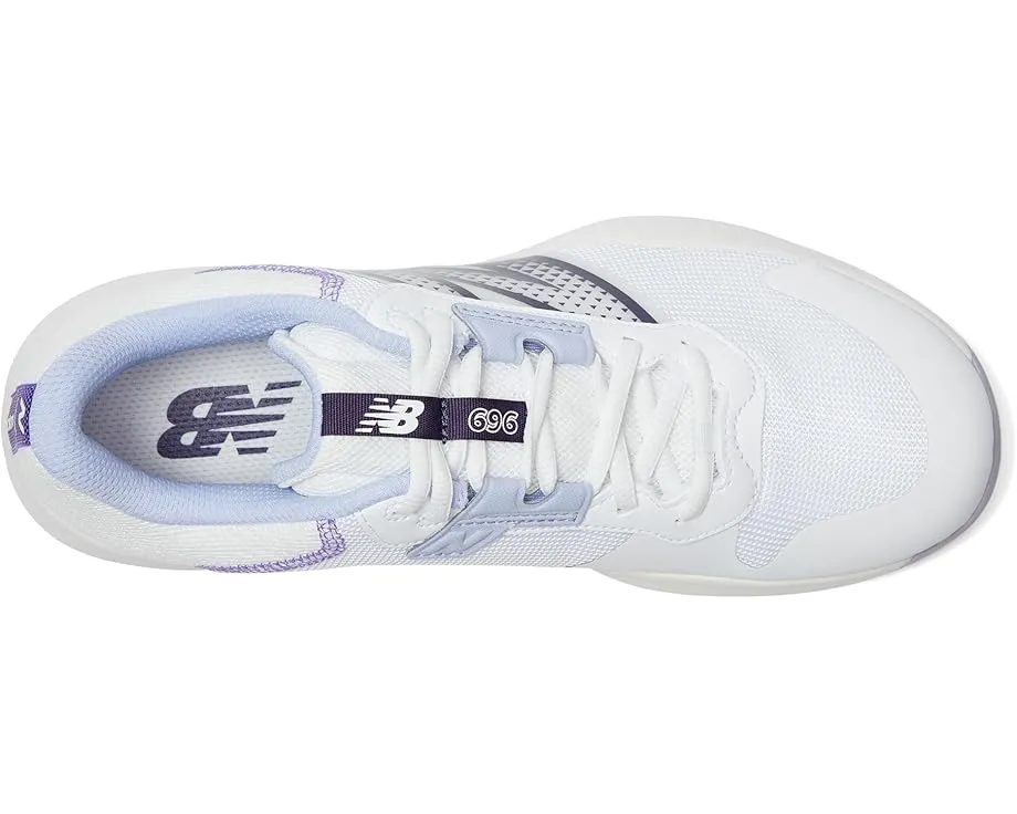 Теннисные кроссовки New Balance 696v6 с легким дышащим верхом и резиновой подошвой NDurance