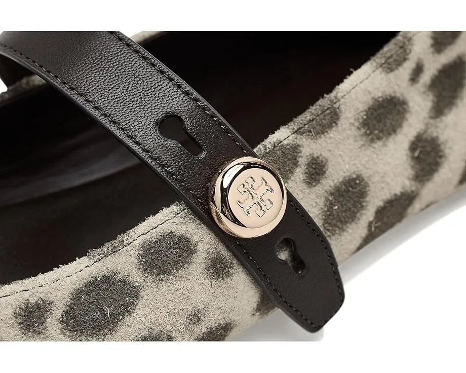 Сандалии Tory Burch Pierced Slides с перфорацией и квадратным носком