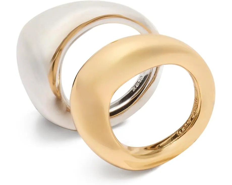 Набор складывающихся колец Kate Spade New York Molten с циркониями