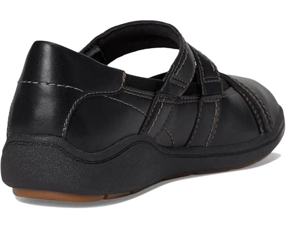 Спортивные балетки Clarks Bryianne Janey с застежкой на липучке и стелькой Ultimate Comfort