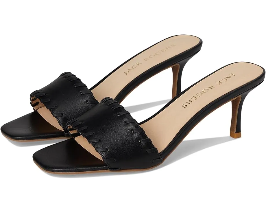 Босоножки Flora Kitten Heel на низком каблуке из кожи наппа от Jack Rogers