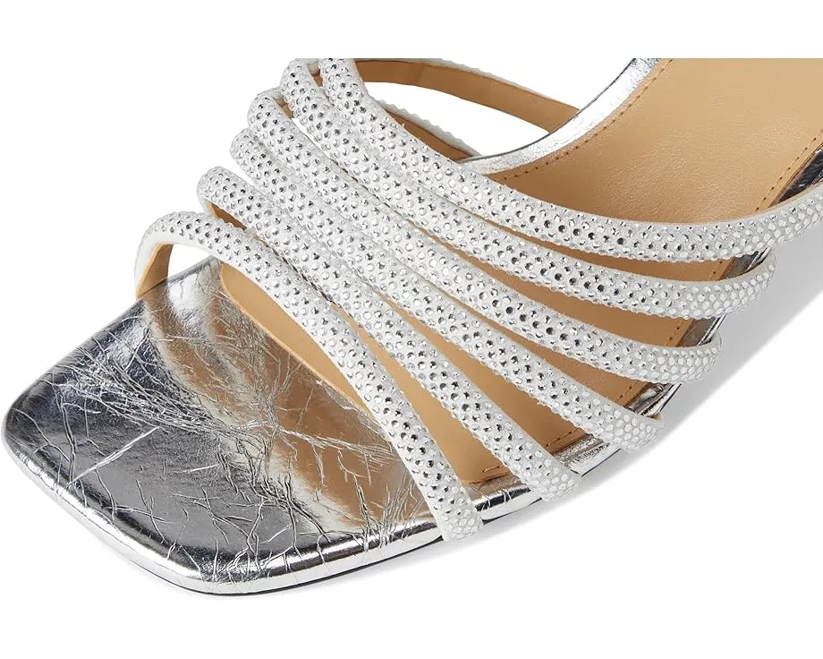 MICHAEL Michael Kors босоножки Haisley Kitten на шпильке с ремешками