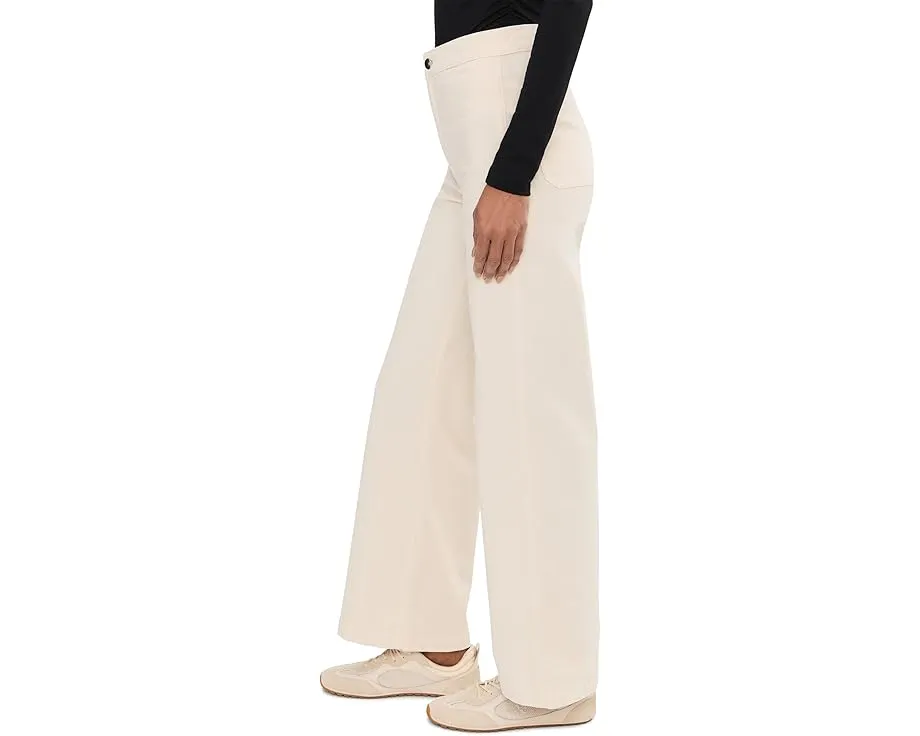 Брюки Madewell The Wide Leg In Cord из вельвета с высокой посадкой