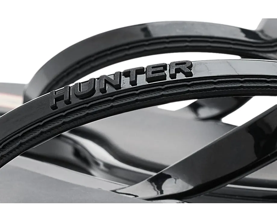 Hunter сланцы Marin с квадратным носком и плоской подошвой